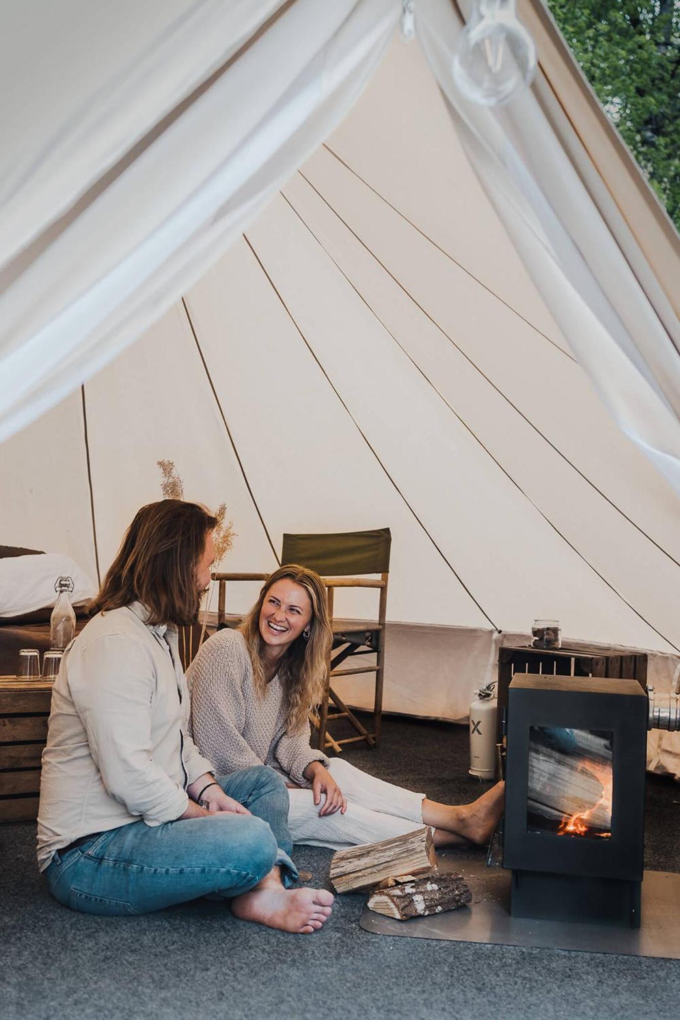 Lyxig glamping i naturreservat ink. frukost Grebbestad Eksteriør billede