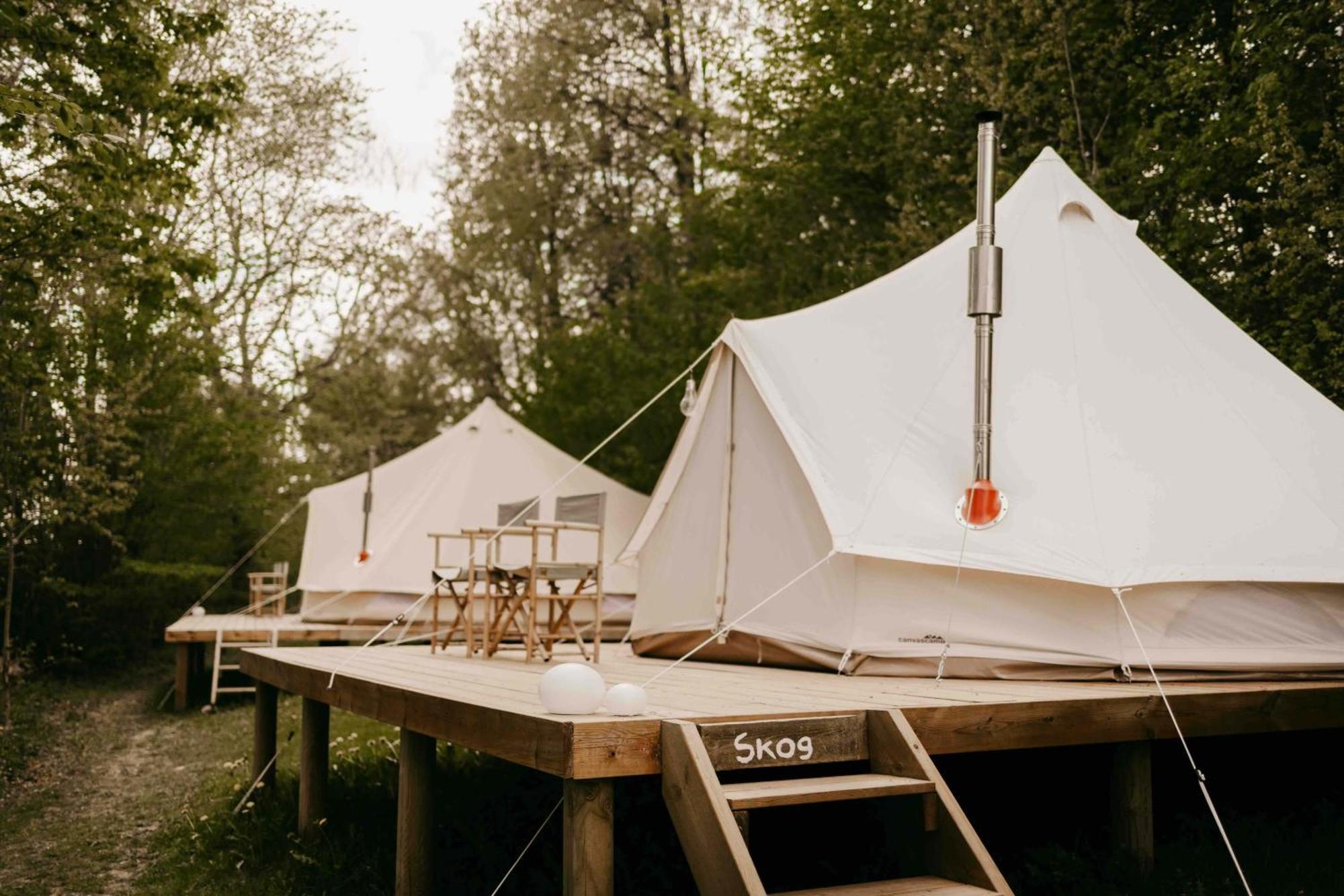 Lyxig glamping i naturreservat ink. frukost Grebbestad Eksteriør billede