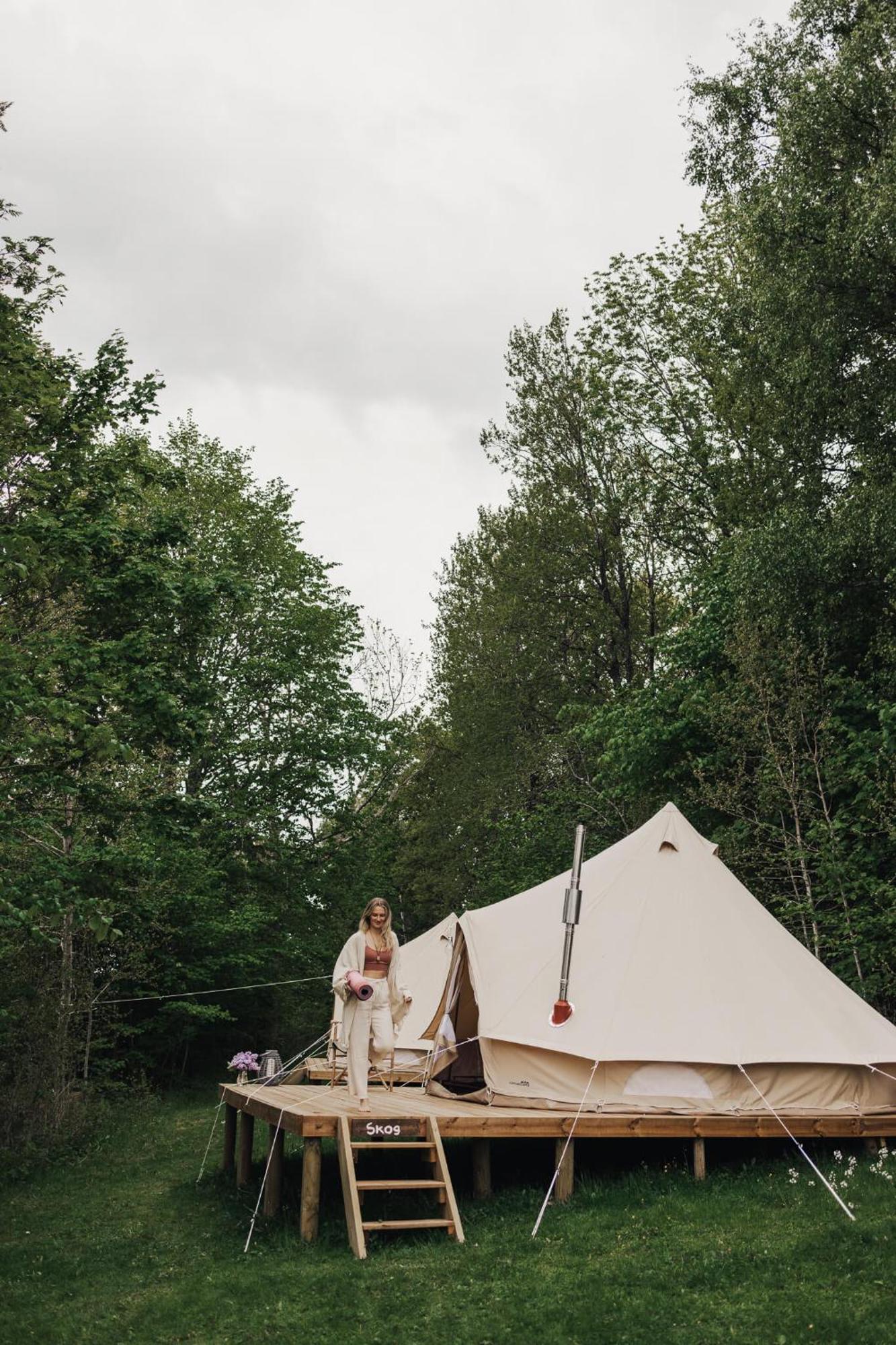 Lyxig glamping i naturreservat ink. frukost Grebbestad Eksteriør billede
